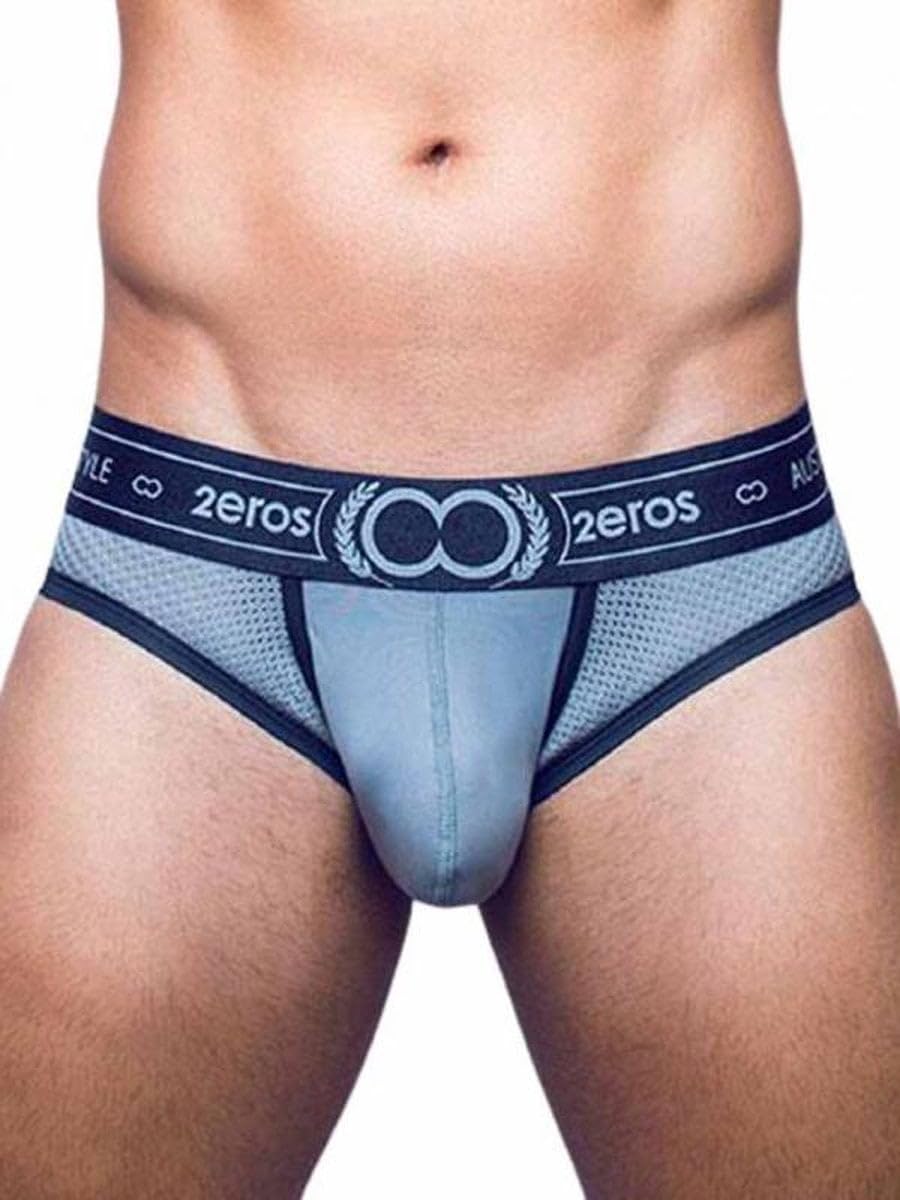 Apollo Nano Brief Iron Grey - Men's Comfortable Underwear for Everyday Wear - Ideal for Workout, Travel & Daily Use