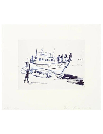 TRACEY EMIN RNLI 12-001 Art Print - Limited Edition Coastal Rescue Inspired Wall Decor for Home & Office | Perfect for Beach Houses, Nautical Themed Rooms & Art Collectors
