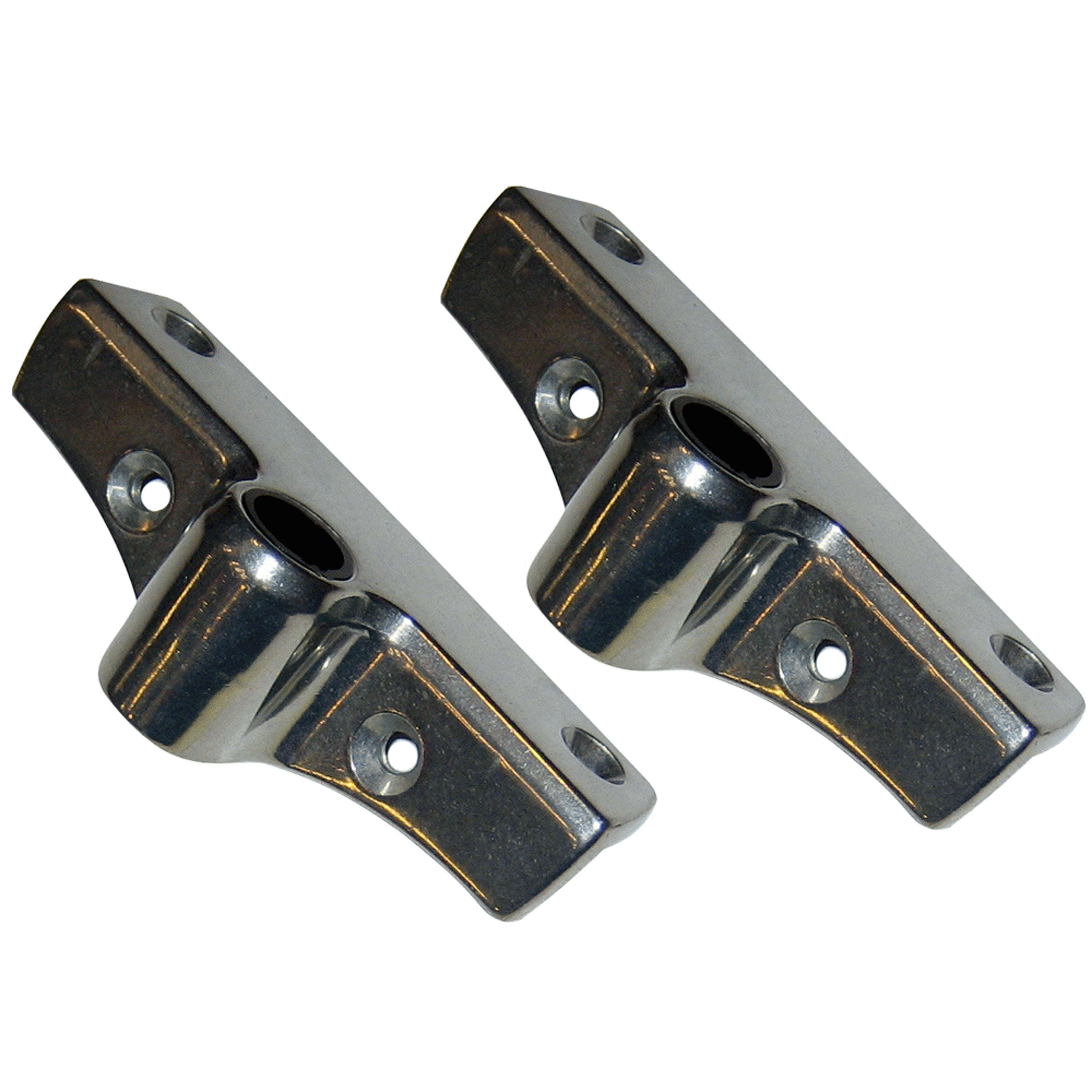 1186DP0ZNC Edge Mount Rowlock Socket - Zinc Alloy Construction for Secure Fastening | Ideal for Marine, Automotive, and Industrial Applications