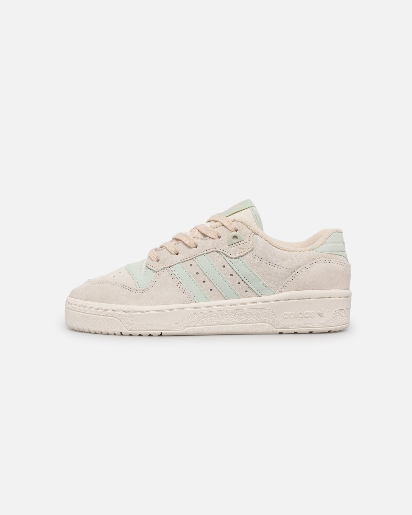 Adidas Women's Rivalry Low Sneakers - White/Green Athletic Shoes for Running, Gym & Casual Wear