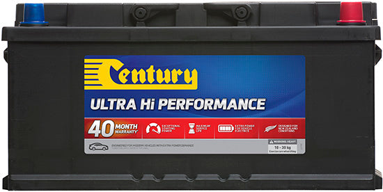 Century DIN85LX MF 780CCA Car Battery - High Performance AGM Battery for Trucks, SUVs & RVs - Cold Cranking Amps Power - Perfect for Off-Road Adventures & Winter Driving