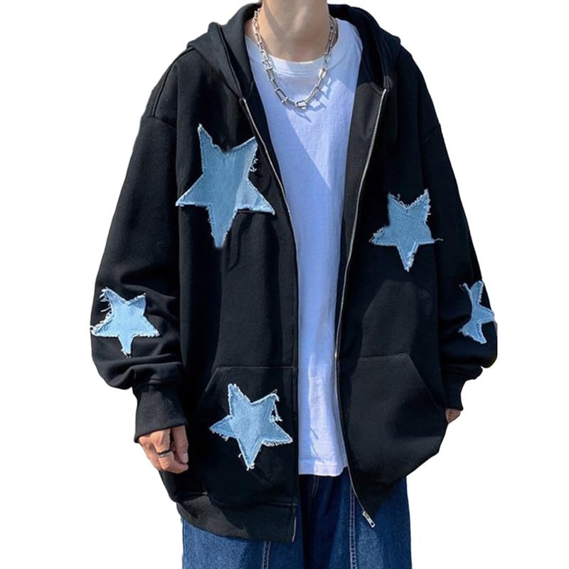 A-black Star Print