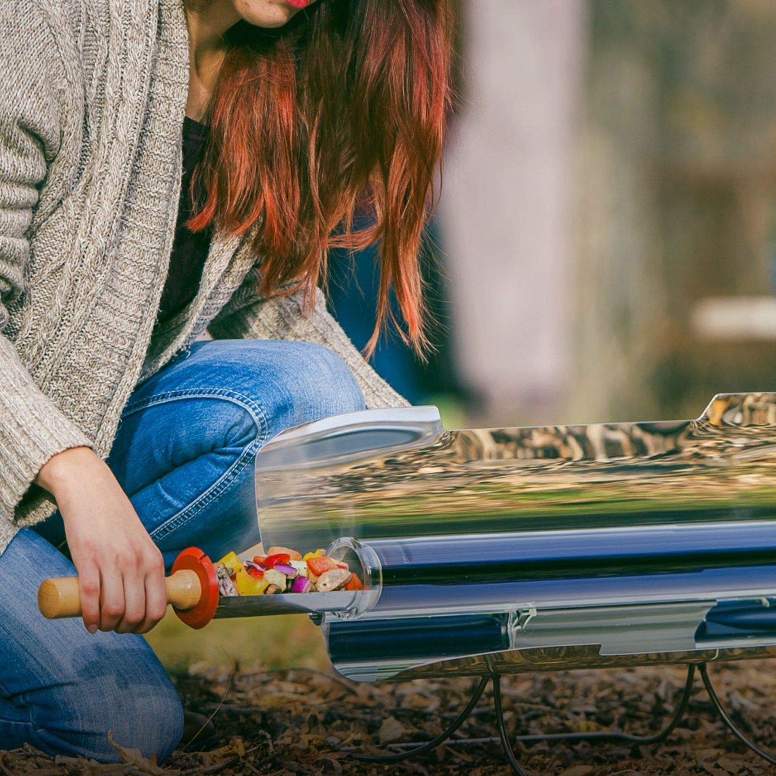 GOSUN Sport Solar Oven - Fastest Portable Camping Stove & Solar Powered Grill | Compact Outdoor Cookware for Hiking, Survival & Off-Grid Adventures | Perfect for Backpacking, Emergency Prep & Eco-Friendly Cooking