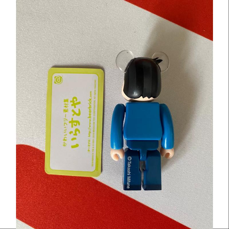 Bearbrick Series 36 Secret IRASUTOYA 100% Collectible Vinyl Art Toy - Limited Edition Japanese Designer Figure for Display & Gift Giving