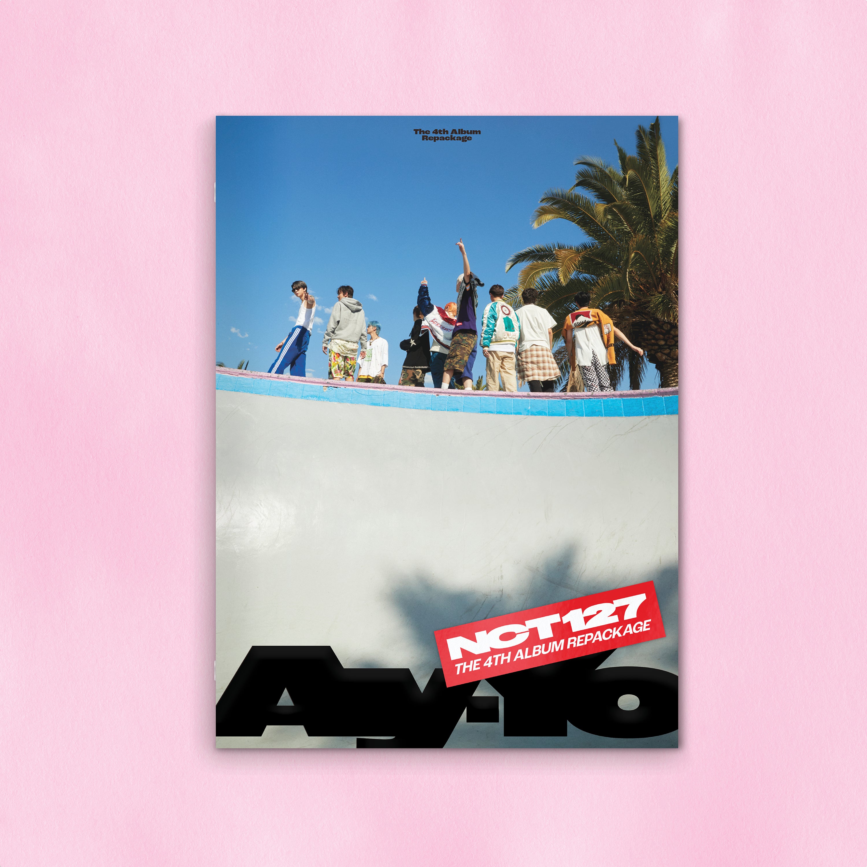 NCT 127 4th Album Repackage 'AY YO' - K-Pop CD with Photobook & Poster - Perfect for K-Pop Fans and Music Collectors