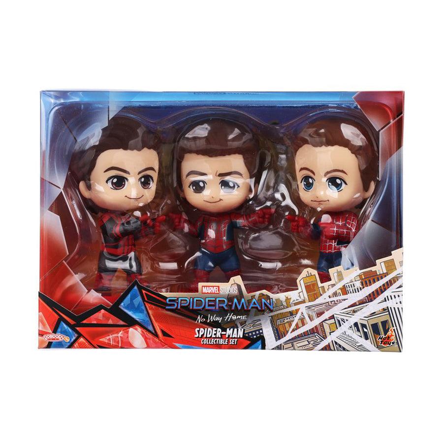 Hot Toys Spider-Man Cosbaby S.B. Collectible Action Figure Set - Perfect for Marvel Fans, Display & Gift Giving