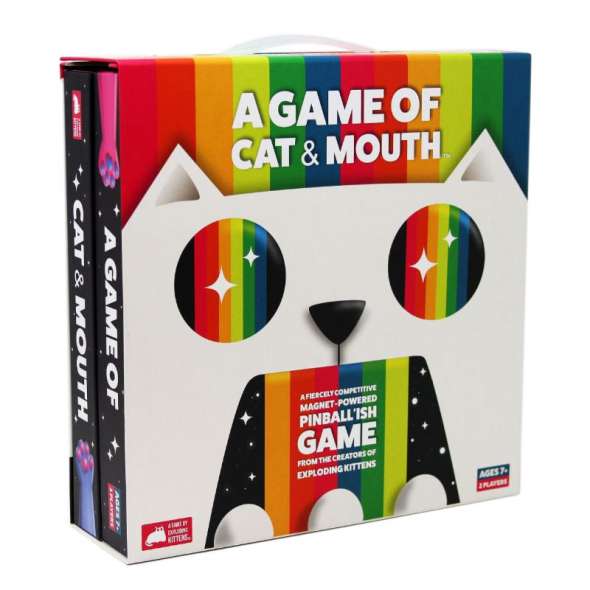 Fun Cat & Mouth Board Game for Kids & Adults - Family Party Game Night, Indoor Activities, Gifts for Cat Lovers