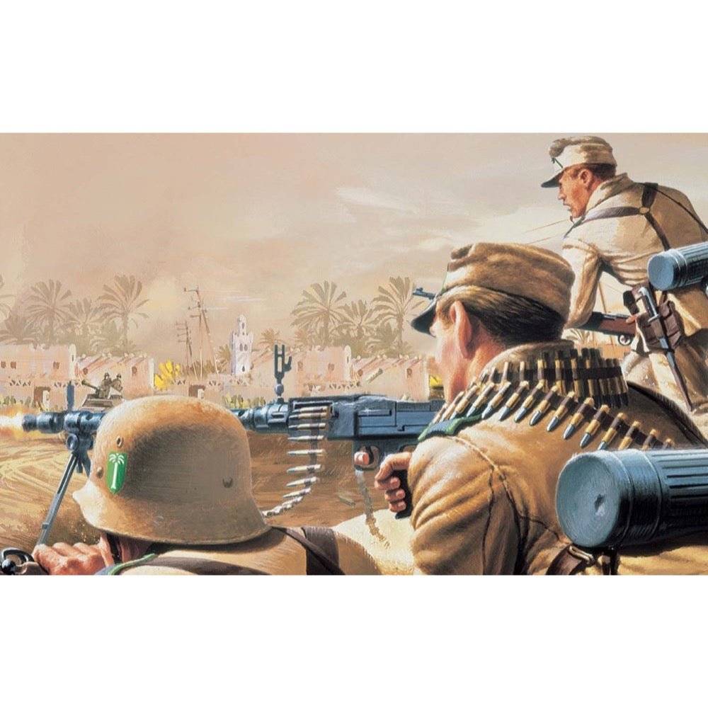 Airfix A00711V 1/76 Scale WWII Afrika Corps Military Model Kit - Perfect for History Enthusiasts & Wargaming Scenarios