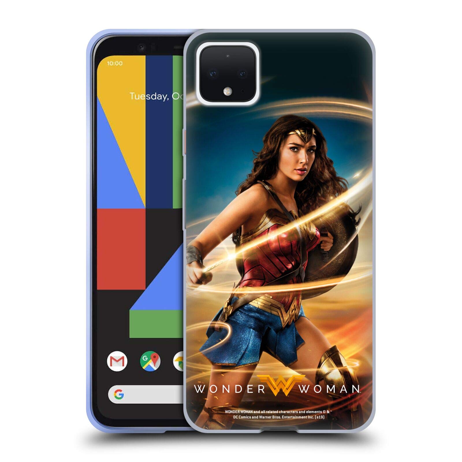 Wonder Woman Lasso of Truth Case for Google Pixel 4 XL - Movie Poster Design for Fans