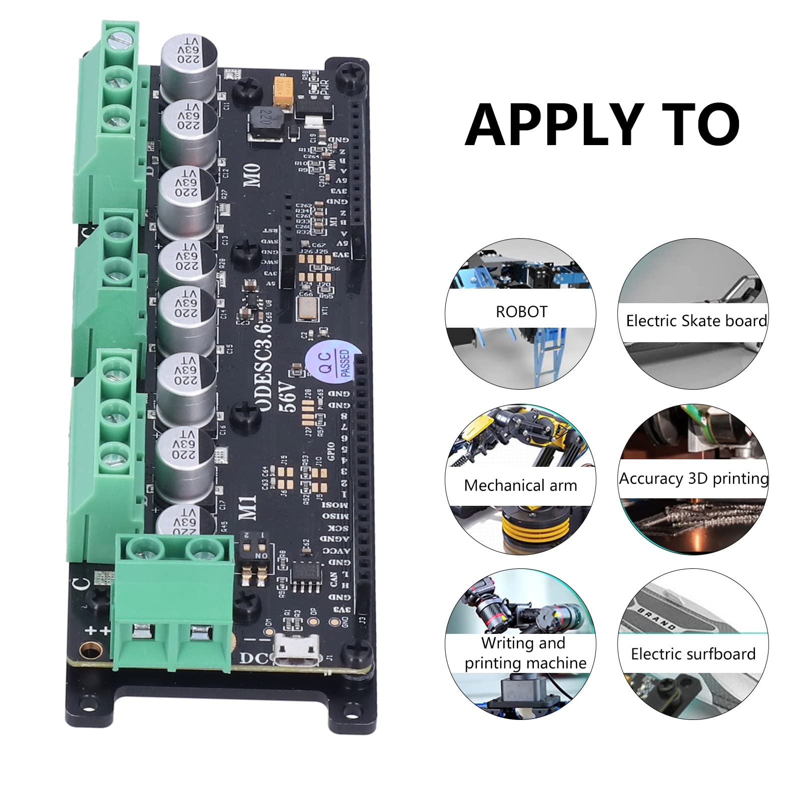 High-Power Dual-Drive FOC BLDC Controller for Brushless Wiper Motors - Optimized Performance for Automotive, Marine & Industrial Applications