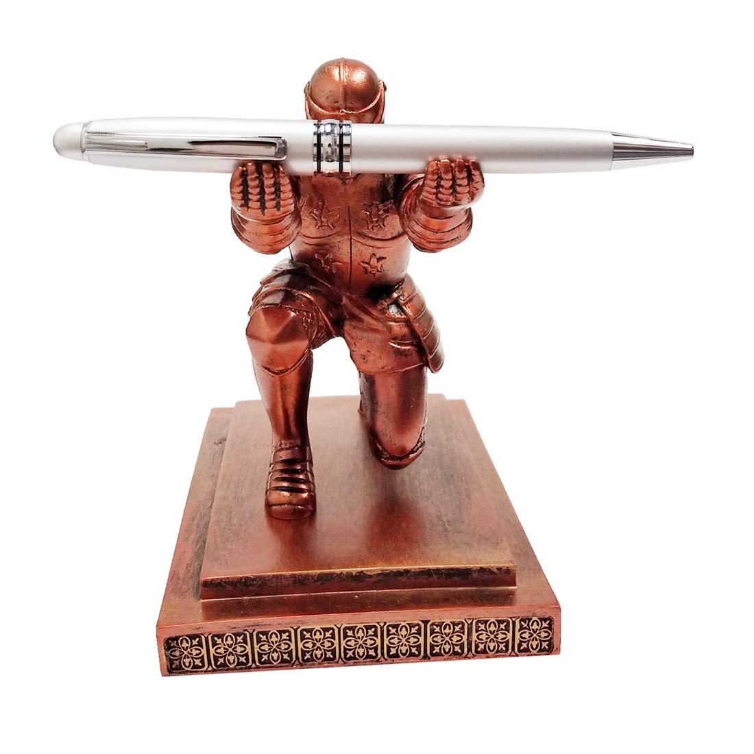 Executive Pen Holder with Pen - Elegant Desk Organizer for Office & Gift