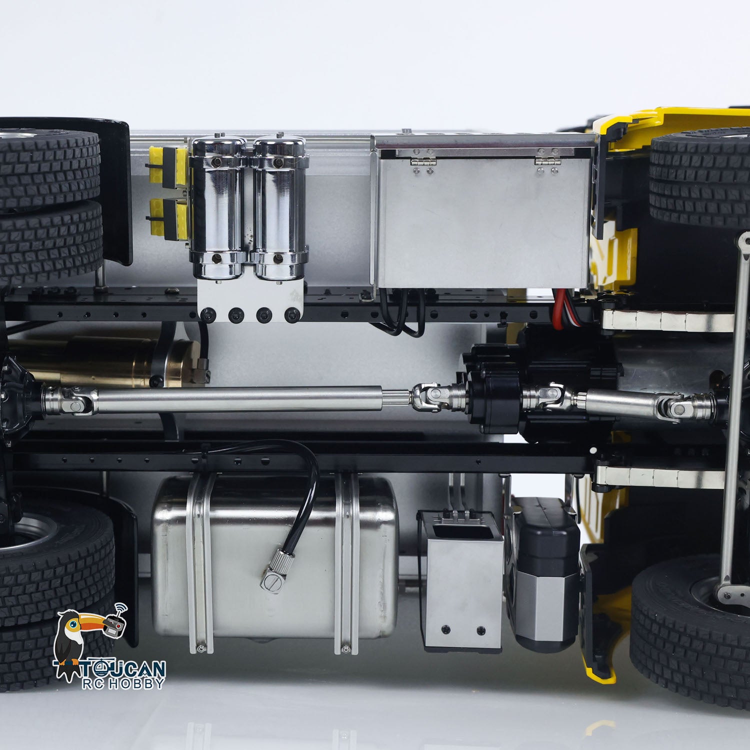 1/14 Scale RTR 6X6 RC Hydraulic Tipper Dump Truck with Metal Chassis, 2-Speed Transmission, Remote Control - Fast Free Shipping | Perfect for Construction Site Play, Off-Road Adventure & Collector's Display