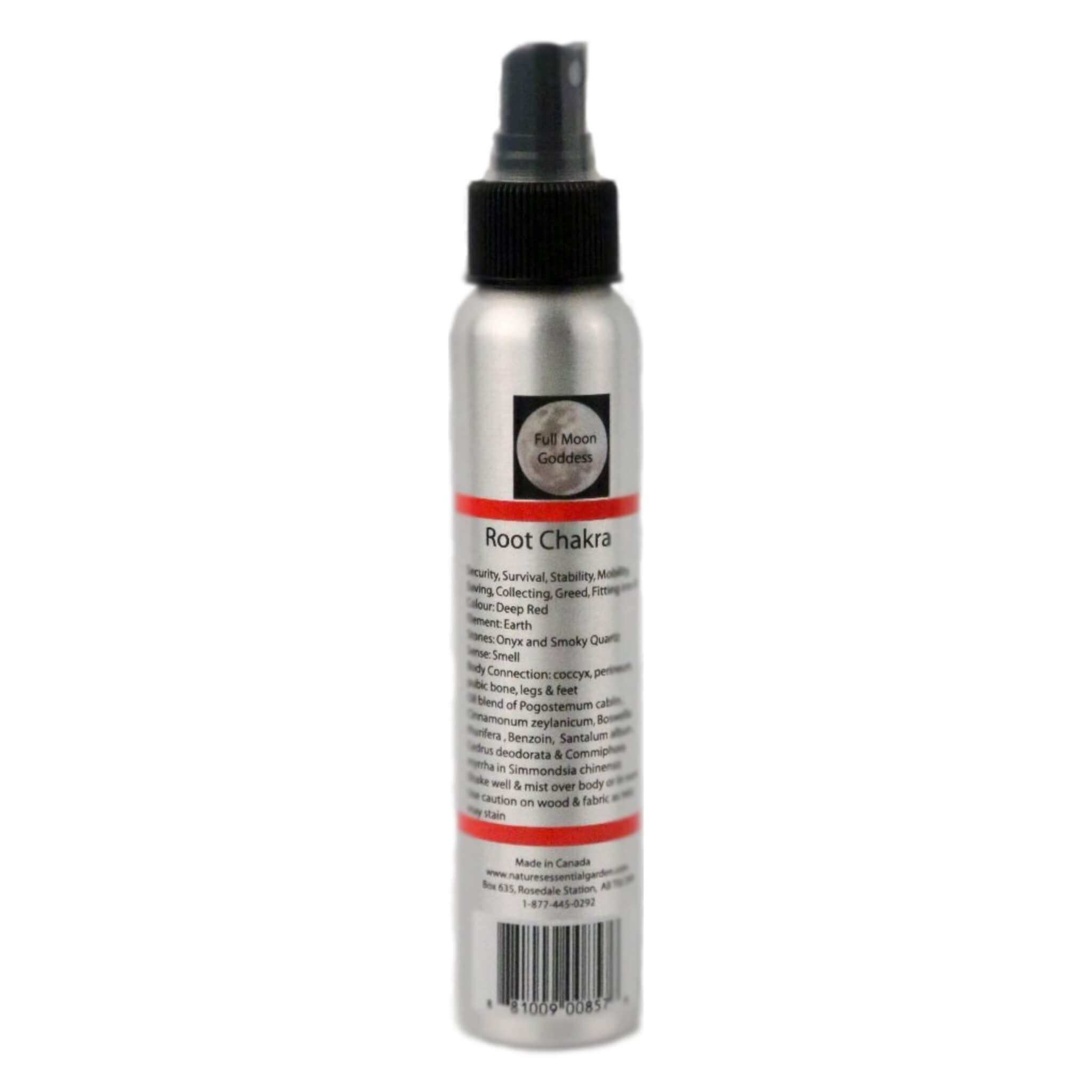 Chakra Spray for Root Chakra Balancing - Red Aromatherapy Mist for Meditation, Yoga & Energy Healing
