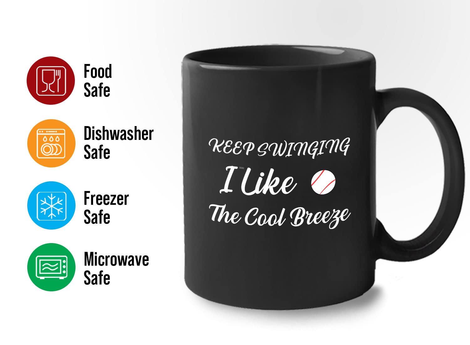 11oz Funny Softball Catcher Coffee Mug - Sarcastic Baseball Humor Gift for Players & Coaches - Perfect for Game Days, Practice & Office Use