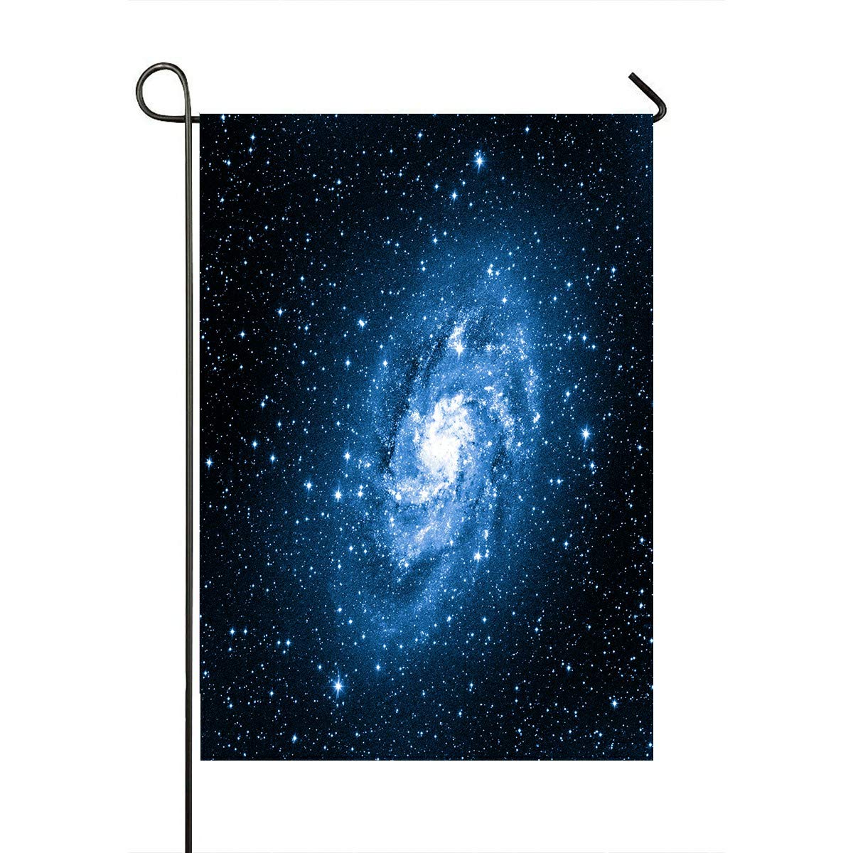 Triangulum Galaxy Garden Flag 28x40 Inch - Outdoor Decorative Flag for Home, Party & Yard Decor - Perfect for Astronomy Lovers, Space-Themed Events & Unique Garden Display