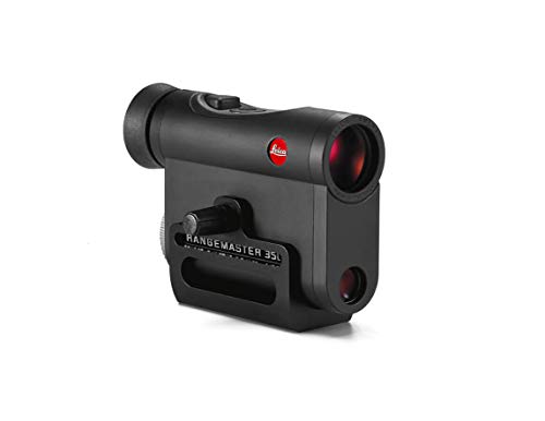 Leica 7x24 Rangemaster CRF 3500.COM Laser Rangefinder - 3500 Yards Range, Waterproof, High Precision for Hunting, Golf & Outdoor Activities