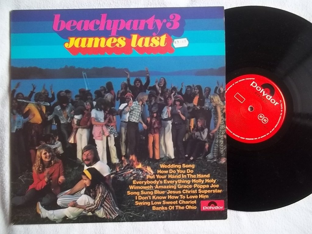 James Last - Beach Party Vinyl LP Record | Perfect for Summer Parties, Beach Gatherings & Retro Music Lovers