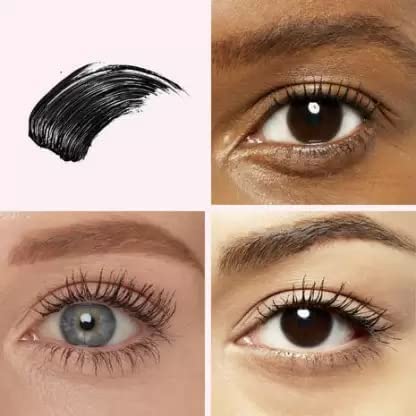 Waterproof Eyelash Curling Mascara - Long-Lasting Volumizing & Lengthening - Pack of 1 - Perfect for Swimming, Gym & Everyday Wear