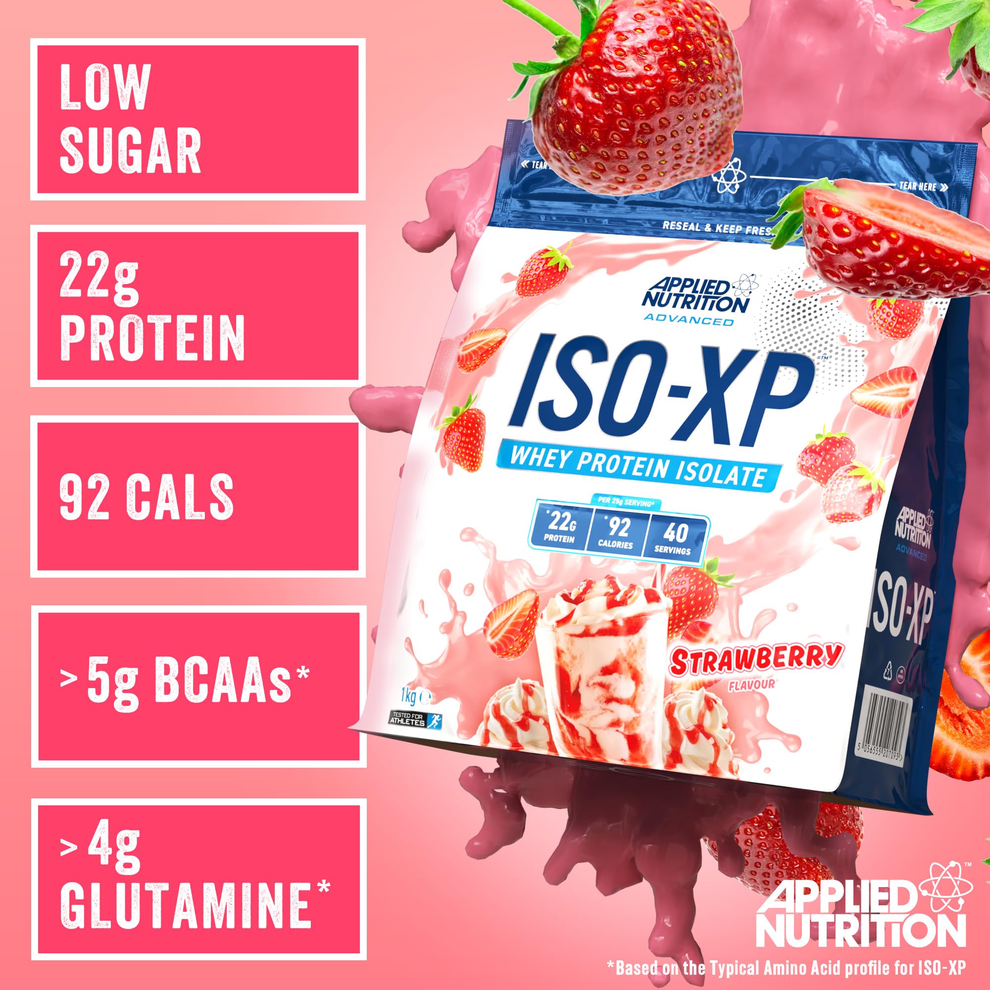 Applied Nutrition ISO XP 1kg Whey Protein Powder - Premium Muscle Recovery & Growth Supplement for Athletes & Bodybuilders | Post-Workout & Gym Nutrition