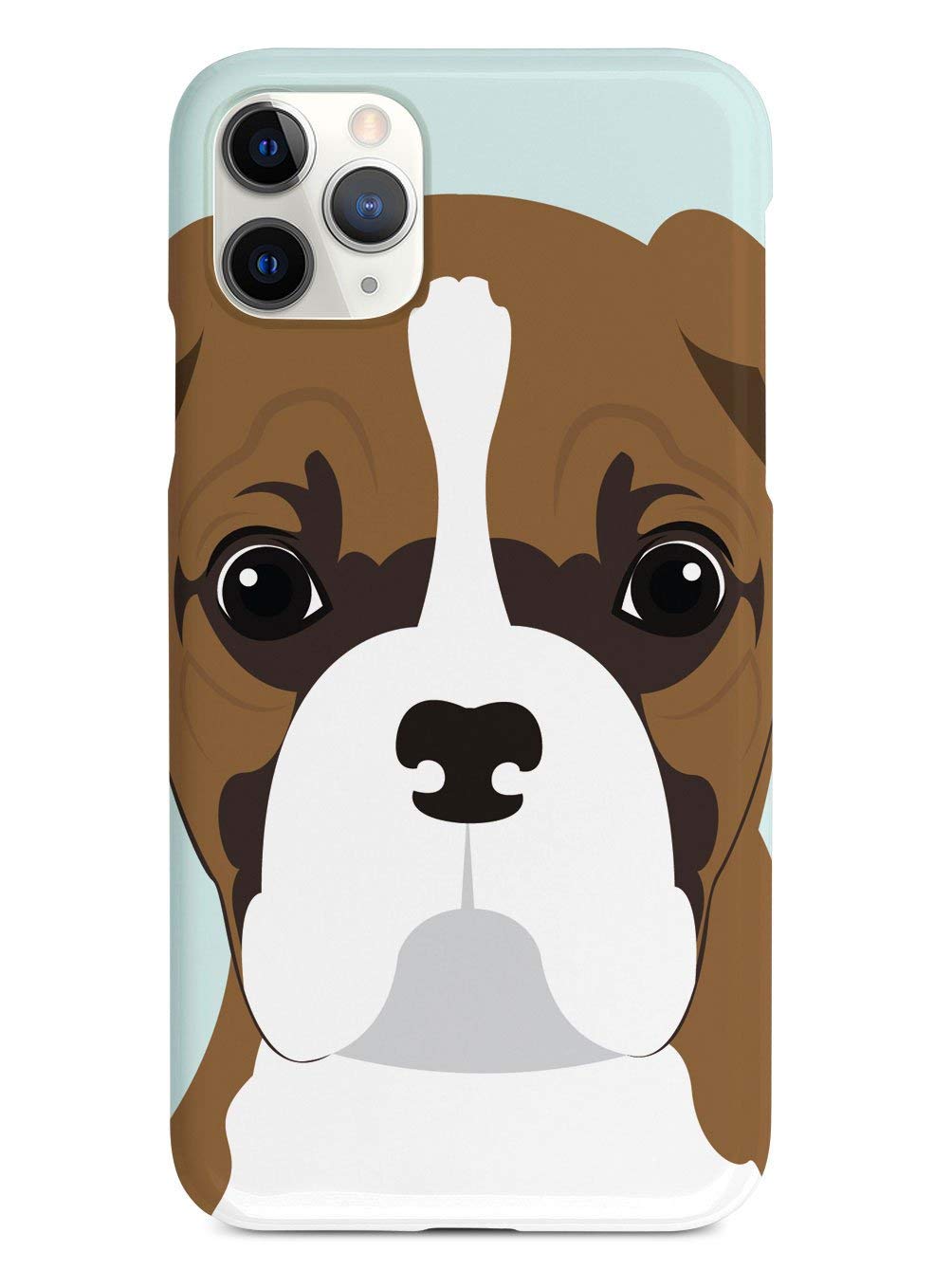 Premium 3D Textured Protective Phone Case for iPhone 12 Pro Max - Cute Boxer Dog Design - Shockproof & Scratch-Resistant Cover for Apple iPhone 12 Pro Max - Perfect for Daily Use, Work & Outdoor Activities