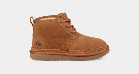 UGG Neumel 2 Chestnut Big Kids' Boots - Waterproof & Comfortable Winter Boots for Boys & Girls - Perfect for Snow, Cold Weather & Outdoor Activities