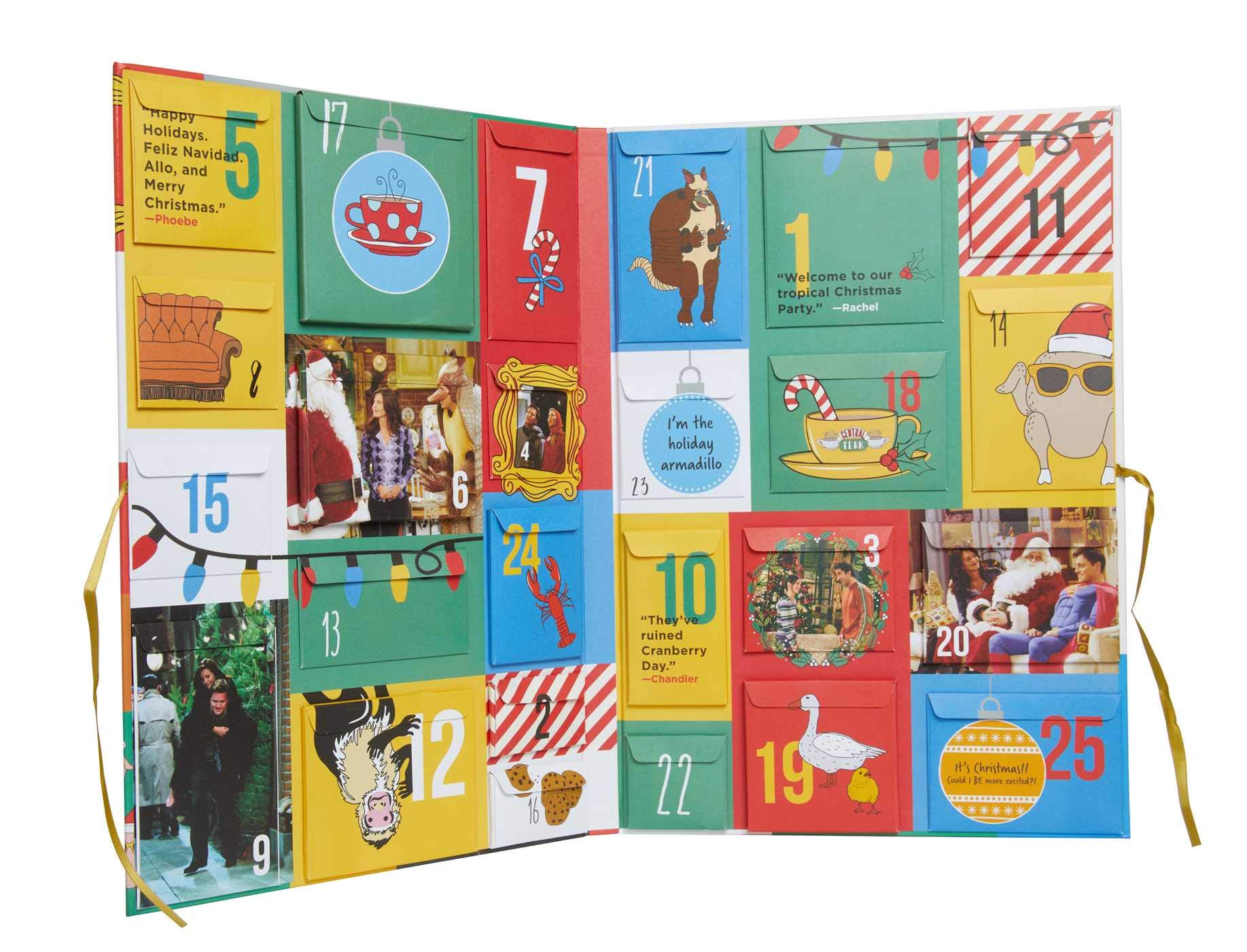 Friends TV Show Official Advent Calendar - Volume 1 with 24 Surprise Gifts & Collectibles | Holiday Countdown for Fans | Perfect Christmas Gift for Friends Lovers