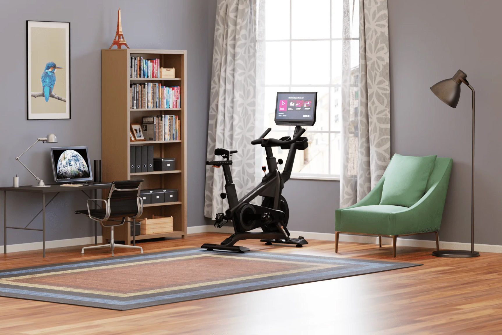 Star Trac Virtual Bike - Premium Indoor Cycling Bike for Home Gym & Cardio Workouts - Perfect for Virtual Training, Fitness Enthusiasts & Spin Classes