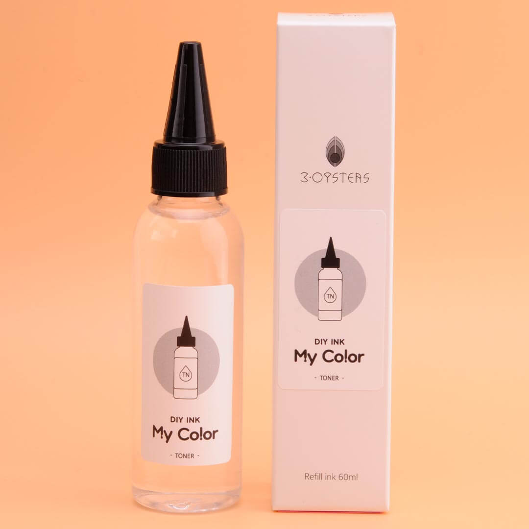 3 Oysters My Color DIY Toner 60ml - Customizable Skin Brightening Solution for Glowing Complexion | Perfect for Daily Skincare & Travel Essentials