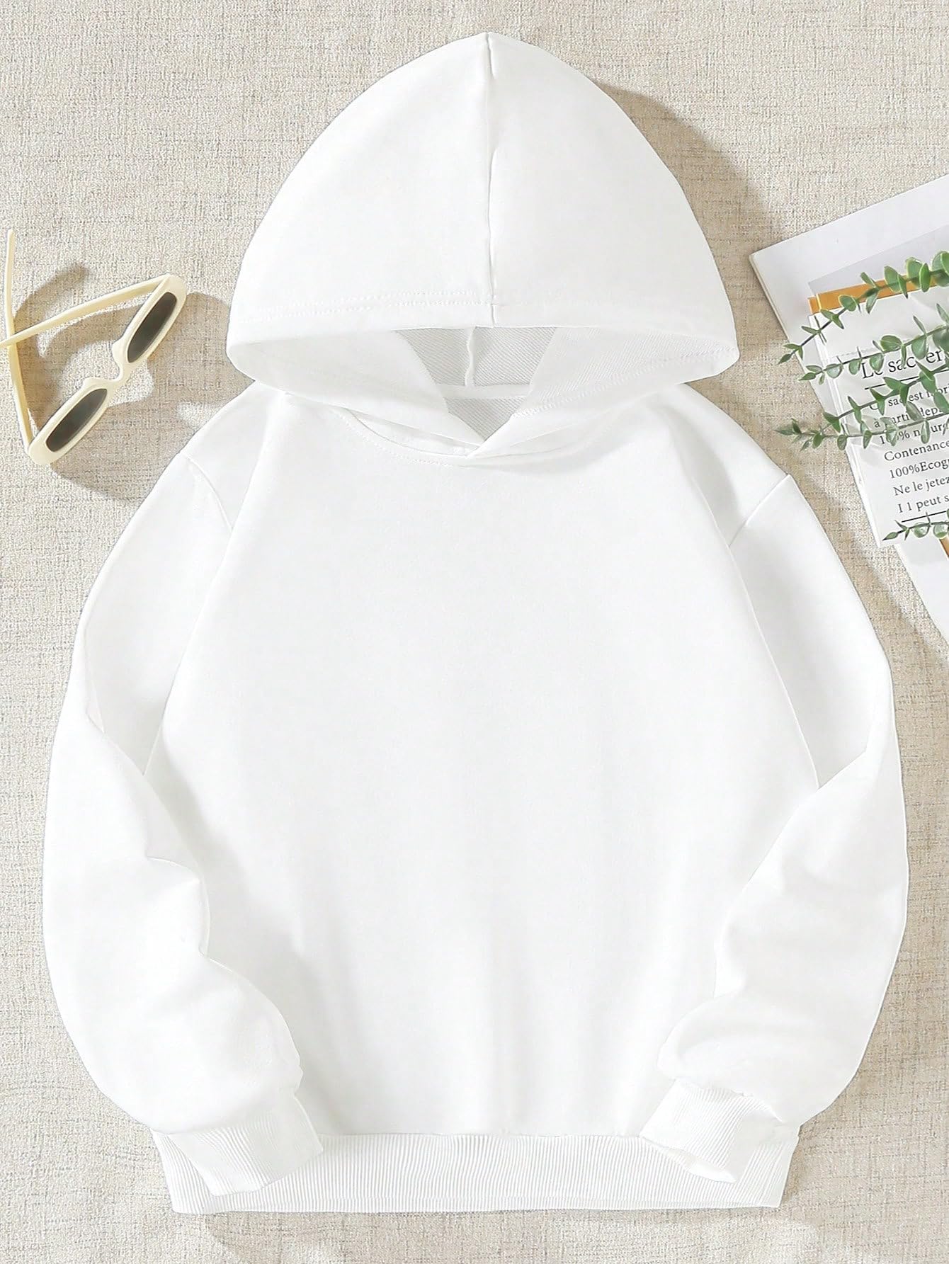 **Cute Preppy Hoodies for Girls - Long Sleeve Letter Graphic Pullover Sweatshirt | Trendy School Outfits & Casual Wear**