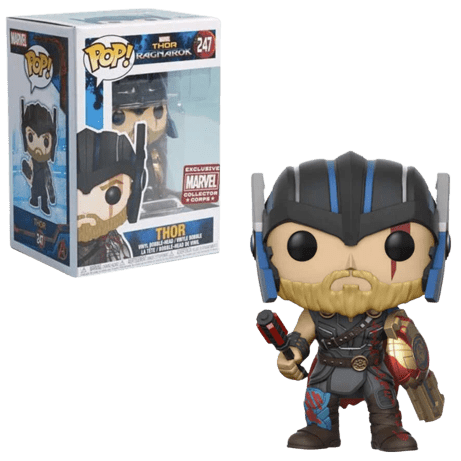 Marvel Thor Gladiator Action Figure - Collector Corps Exclusive - Perfect for Marvel Fans & Collectors - Display, Gift, or Cosplay Prop