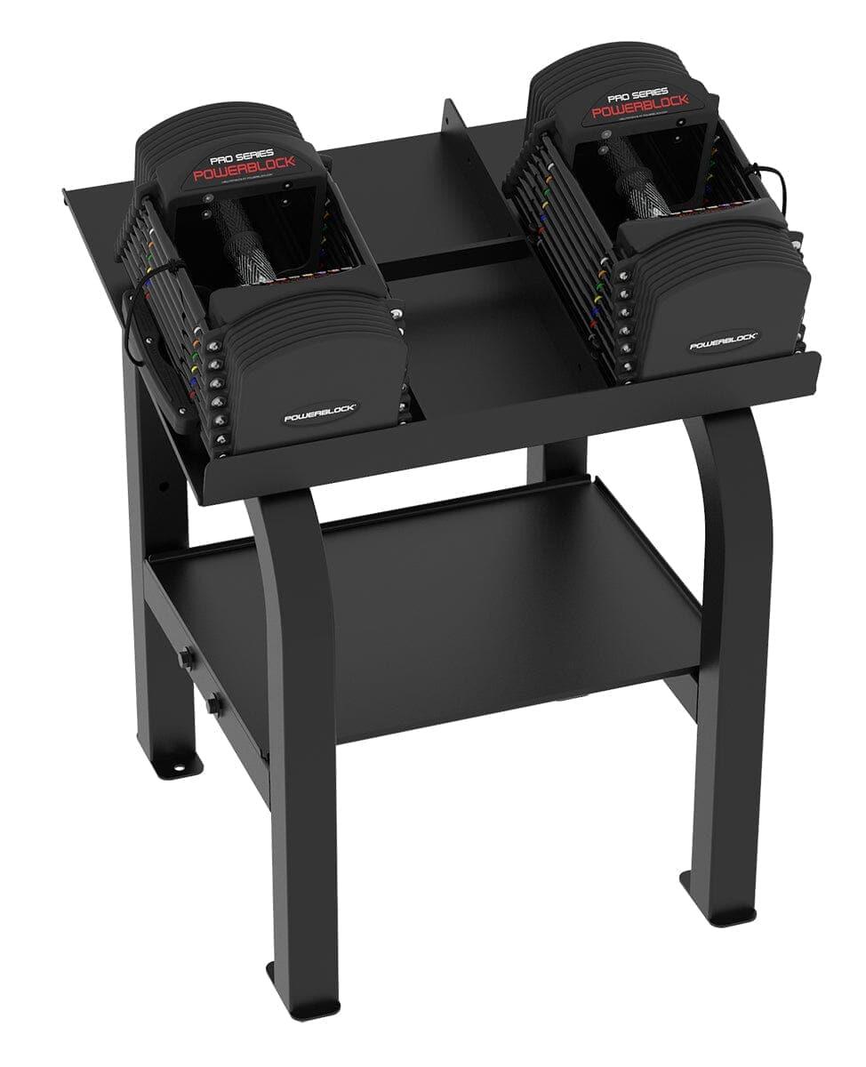 PowerBlock Commercial Pro Series 50 Adjustable Dumbbell Set - Home Gym Strength Training Equipment for Weight Lifting & Fitness Workouts