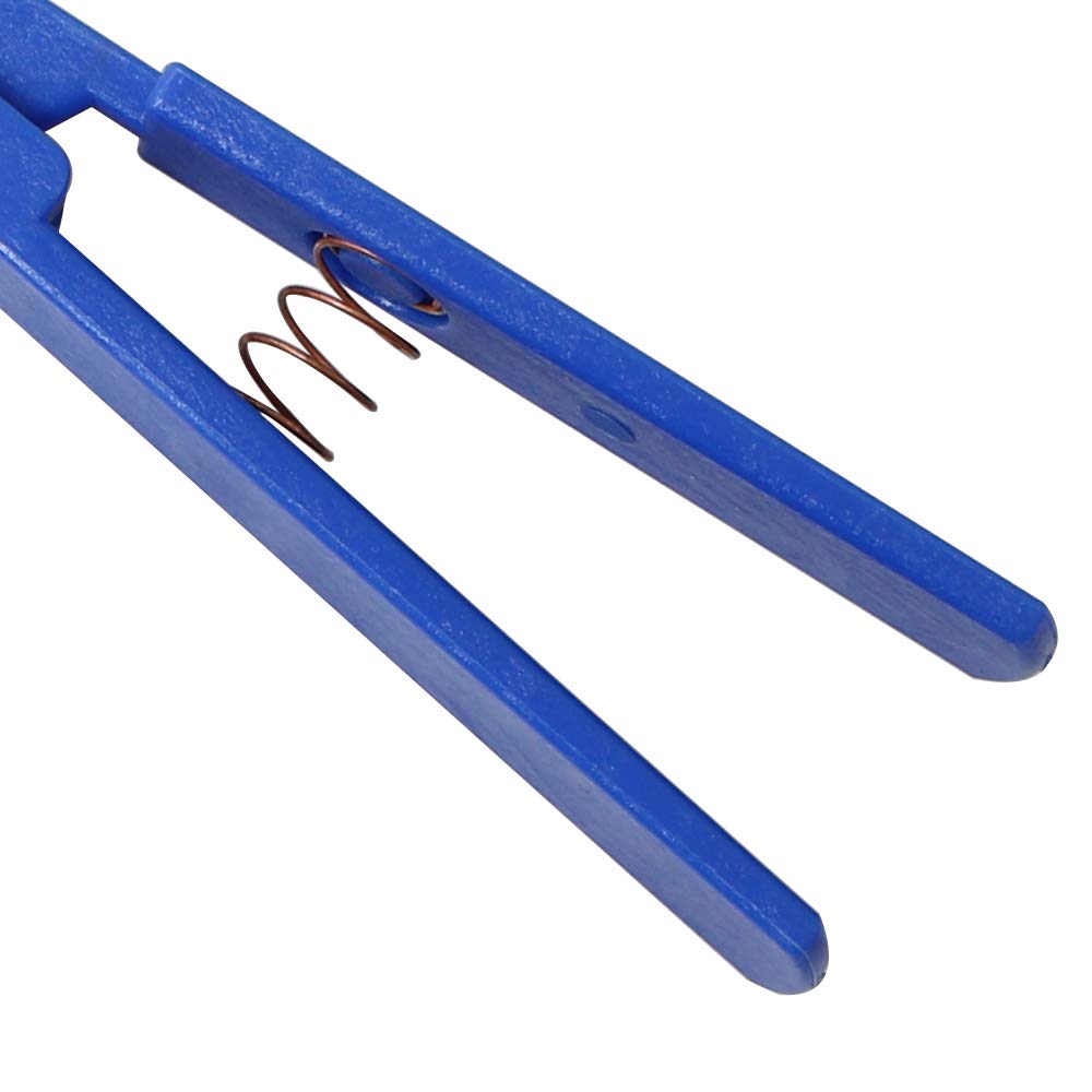 MEETOOT 20.3cm Blue Nylon Piano Tuning Mute Clamp with Carrying Case - Professional Alto & Treble Mixing Tool for Piano Technicians | Perfect for Piano Maintenance, Tuning & Sound Adjustment