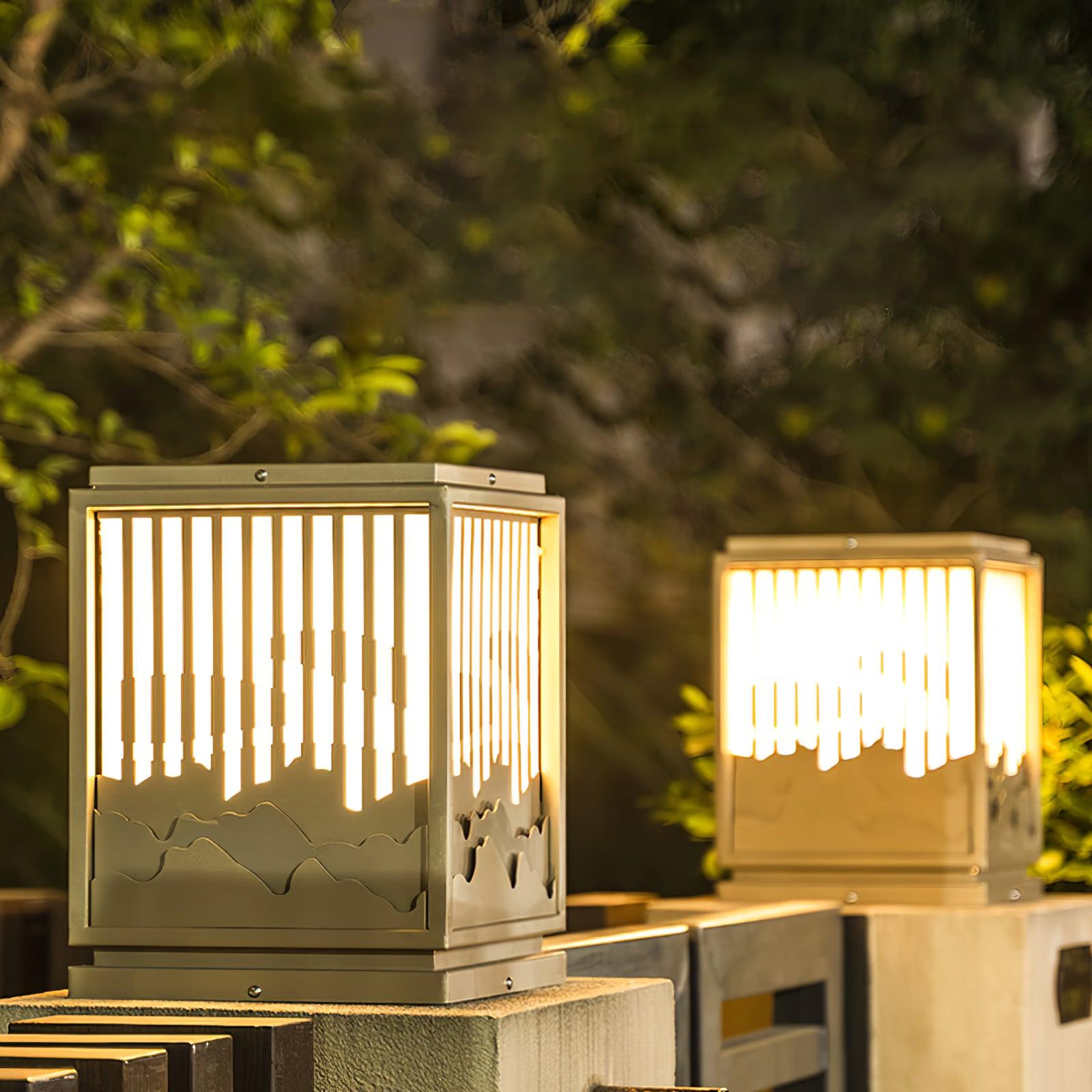 Solar Powered LED Wave Outdoor Garden Lights - Waterproof & Weatherproof Landscape Lighting for Yard, Patio, Pathway - Perfect for Backyard, Garden Decor & Nighttime Safety