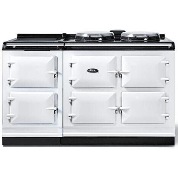 AGA 60-inch eR7 150 Classic Electric Range with Induction Hot Cupboard - AER7560IWHT | Professional Kitchen Appliance for Home Chefs & Cooking Enthusiasts