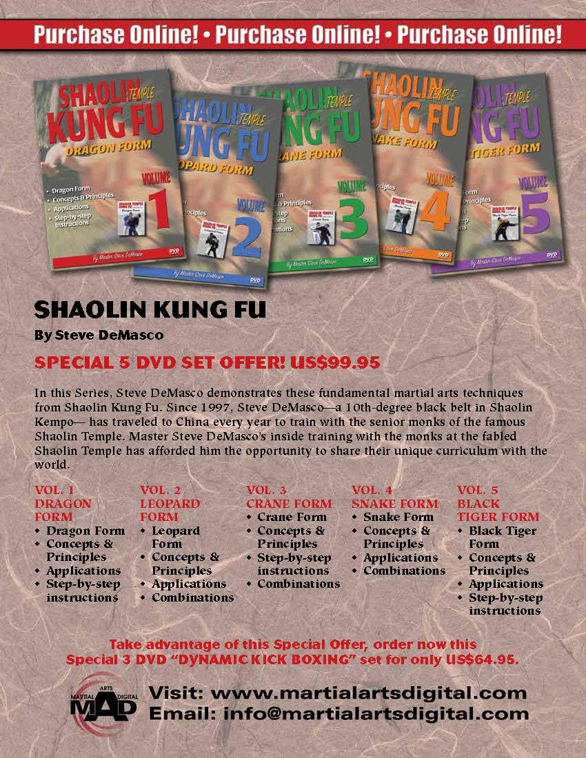 Shaolin Temple Kung Fu 5 DVD Set - Authentic Martial Arts Training Videos for Self-Defense, Fitness & Traditional Chinese Culture | Perfect for Home Practice, Martial Arts Enthusiasts & Kung Fu Beginners