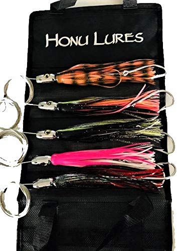 Wahoo Trolling Lure Sets - Premium Saltwater Fishing Lures for Wahoo, Tuna & Mahi - 6-Piece Deep Diving Lure Kit - Perfect for Offshore Fishing & Big Game Angling