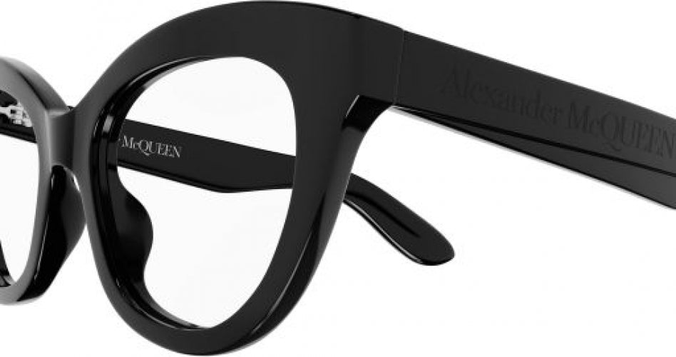 Alexander McQueen AM0395O Eyeglasses - Stylish Designer Frames for Men & Women | UV Protection & Lightweight Comfort | Perfect for Work, Travel & Everyday Wear