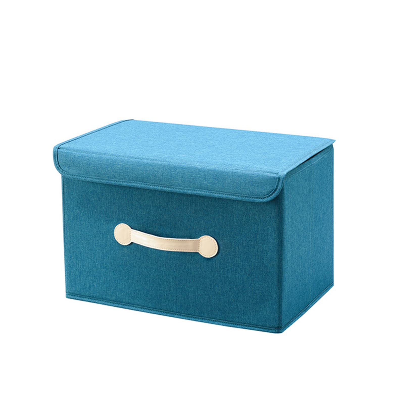 Amikadom Foldable Storage Bins with Lids & Handles - Collapsible Fabric Storage Cubes Organizer Baskets for Closet, Nursery, Office & Home Organization - Space Saving Storage Solutions