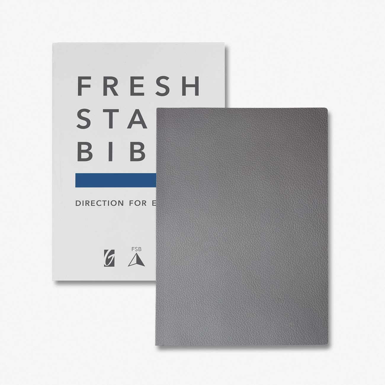 Fresh Start Bible - Premium Genuine Leather Edition for Daily Devotion, Study & Gift Giving