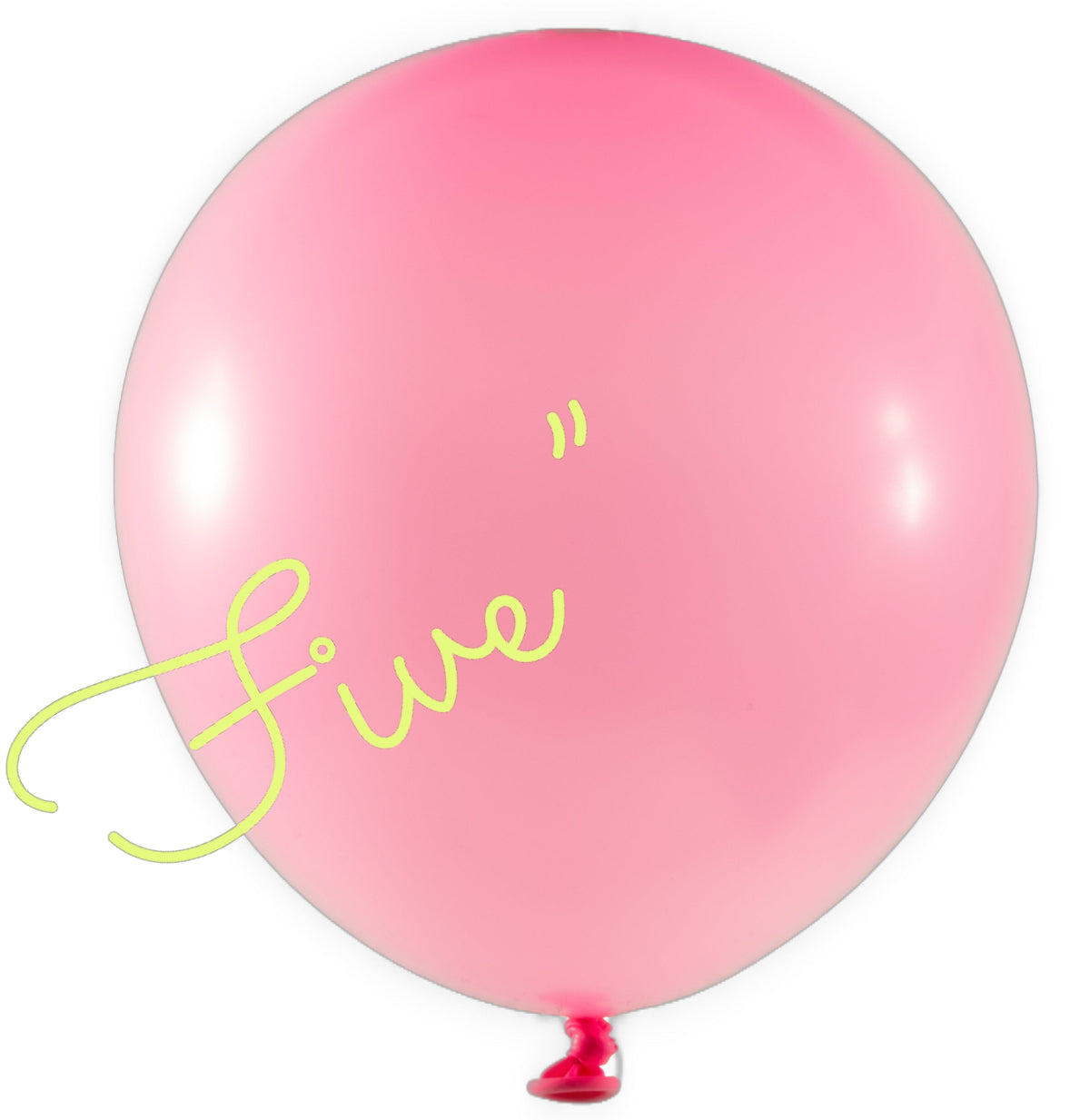 100-Pack 5 Inch Pink Latex Balloons for Birthday Party Decorations, Baby Showers & Wedding Celebrations