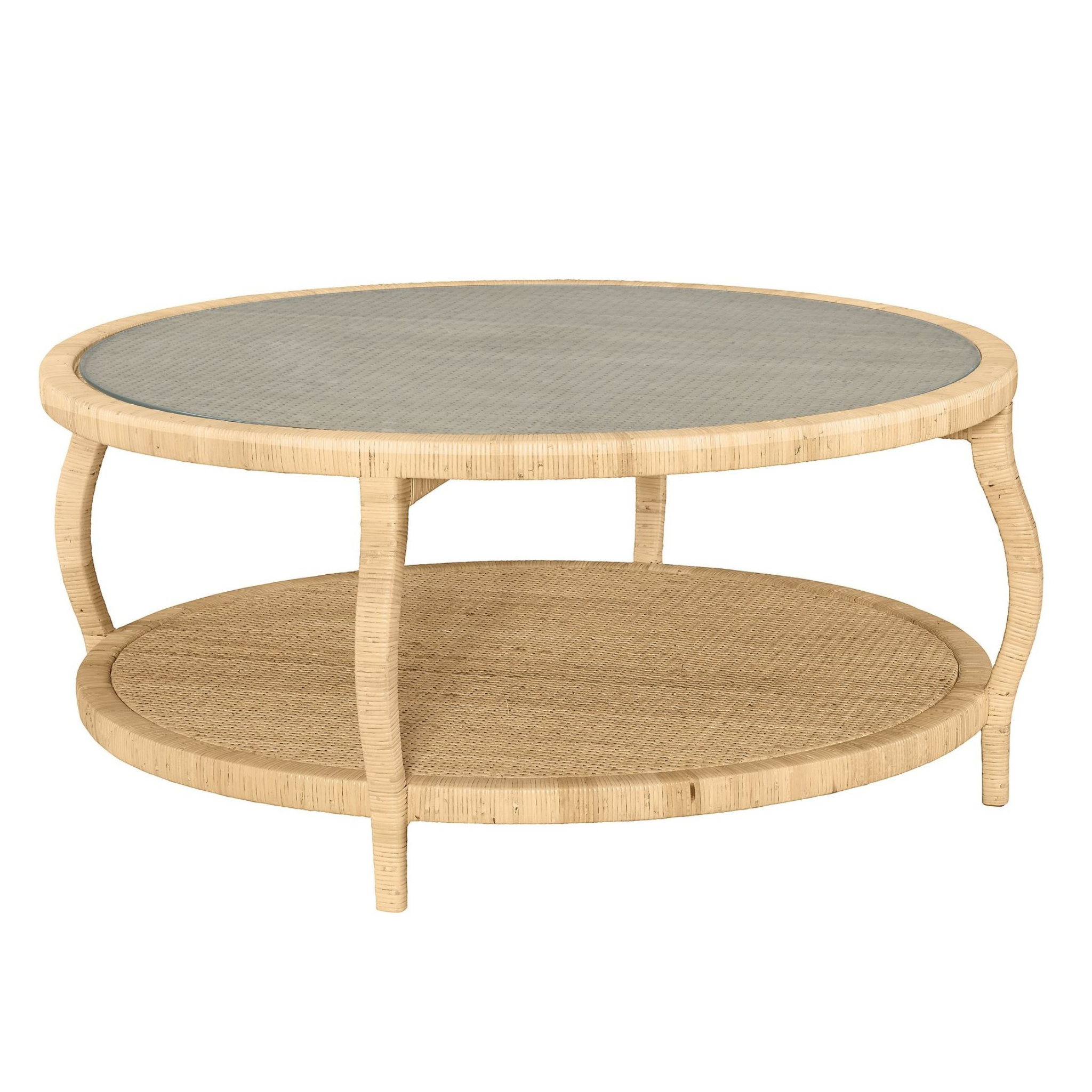 Camille Round Coffee Table - Modern Wooden Living Room Center Table for Small Spaces | Perfect for Apartments, Lounges & Cozy Home Decor