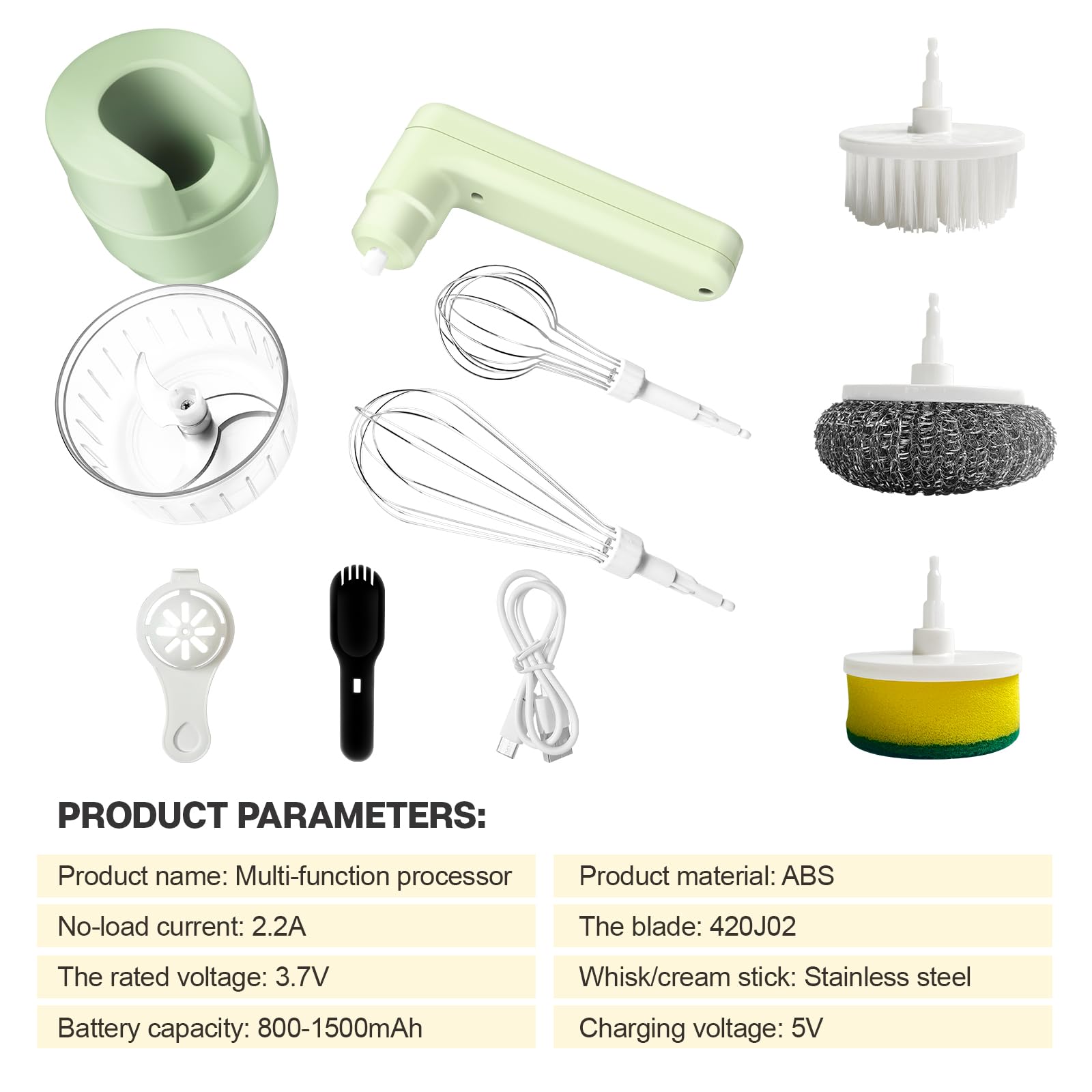 **Electric Hand Mixer with Auto-Scrape Design - 5-Speed Cordless Mixer for Baking, Whipping, Kneading Dough - Ideal for Home Bakers, Cake Decorating, and Cookie Making**