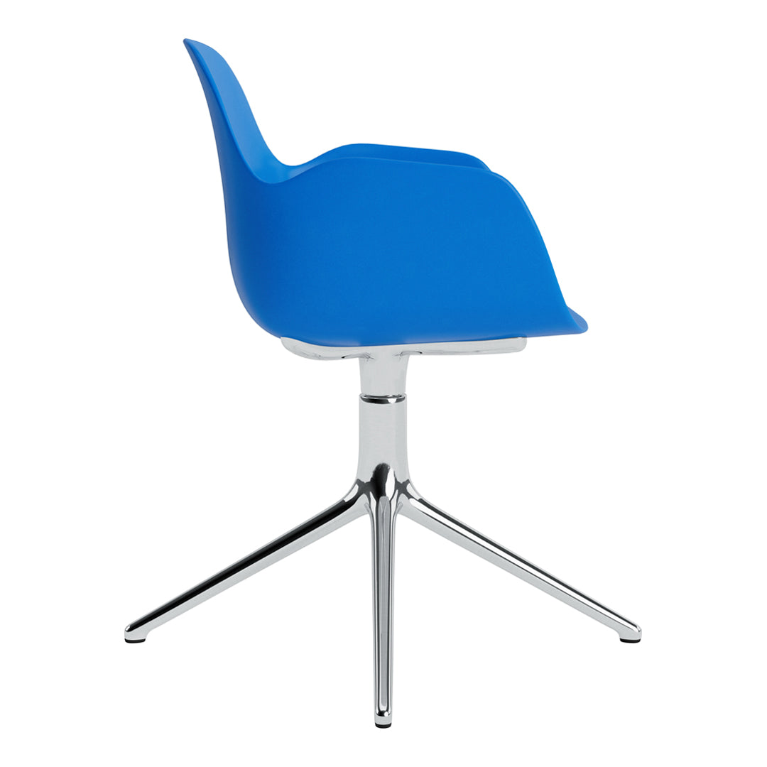 Modern Form Armchair with 4L Swivel Base - Ergonomic Office Chair for Home & Workspace - Perfect for Working, Gaming, and Relaxing
