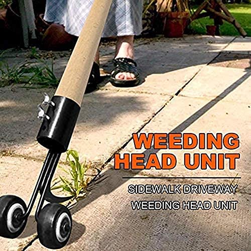 Stand Up Weed Puller Tool - Manual Weeder for Cracks & Crevices | Garden Weeding Tool for Patio, Backyard, Sidewalk & Driveway | Perfect for Easy Weed Removal While Standing