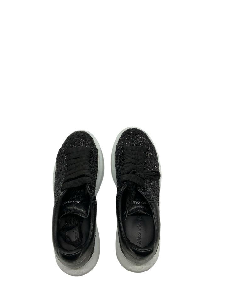 Alexander McQueen Women's Glitter Leather Sneakers - Size 36 (US 6) | Fashionable & Comfortable Designer Shoes for Casual Wear, Parties & Special Occasions