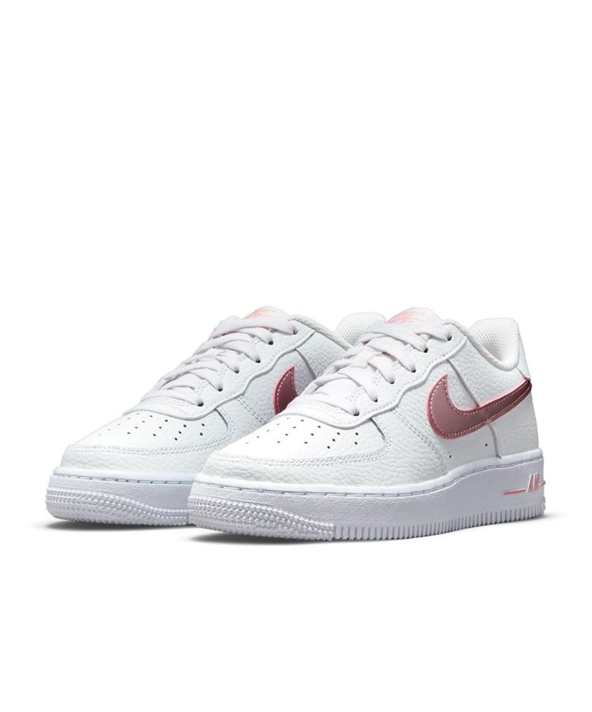 Nike Air Force 1 White Pink Glaze Sneakers for Girls (GS) - Style CT3839-104 | Casual Wear, School, Sports & Fashion Outfits