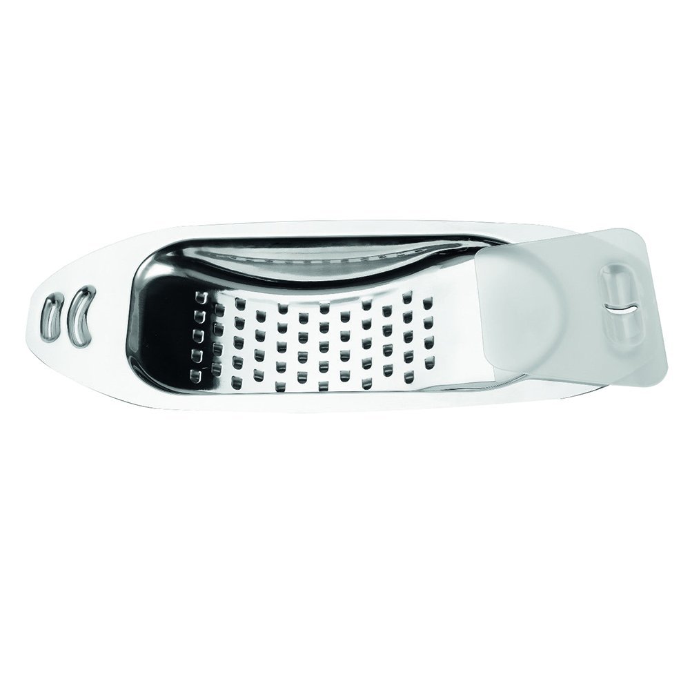 Premium Stainless Steel Spaetzle Maker with Half Holes - 35 x 14 x 3.5 cm Silver Noodle Press - Perfect for Homemade German Spaetzle, Pasta & Dumplings - Ideal for Kitchen, Restaurant & Culinary Enthusiasts