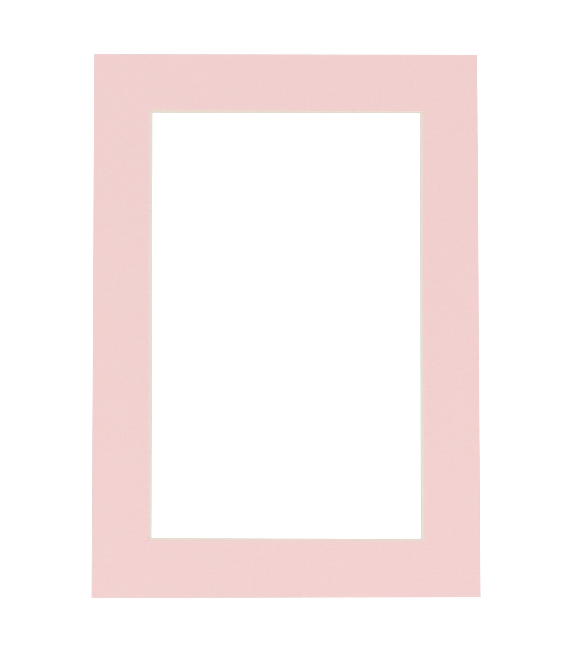 24x36 Acid-Free Soft Pink Precut Mat Board - Perfect Fit for 28x40 Picture Frames | Premium Photo Mat for Family Portraits, Artwork, Show Kits & Framing | Ideal for Home Decor, Galleries & Professional Displays (Pack of 1)