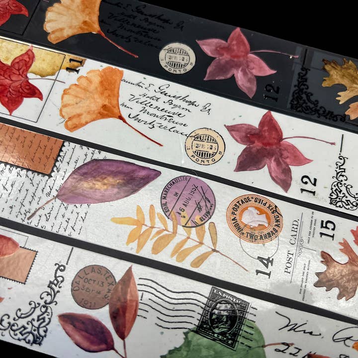 Premium Clear Transparent Tape for Autumn Crafts, DIY Projects, and Gift Wrapping - Strong Adhesive, 1 Inch Wide, 50 Yards Long - Perfect for Scrapbooking, Office Use, and Seasonal Decorations