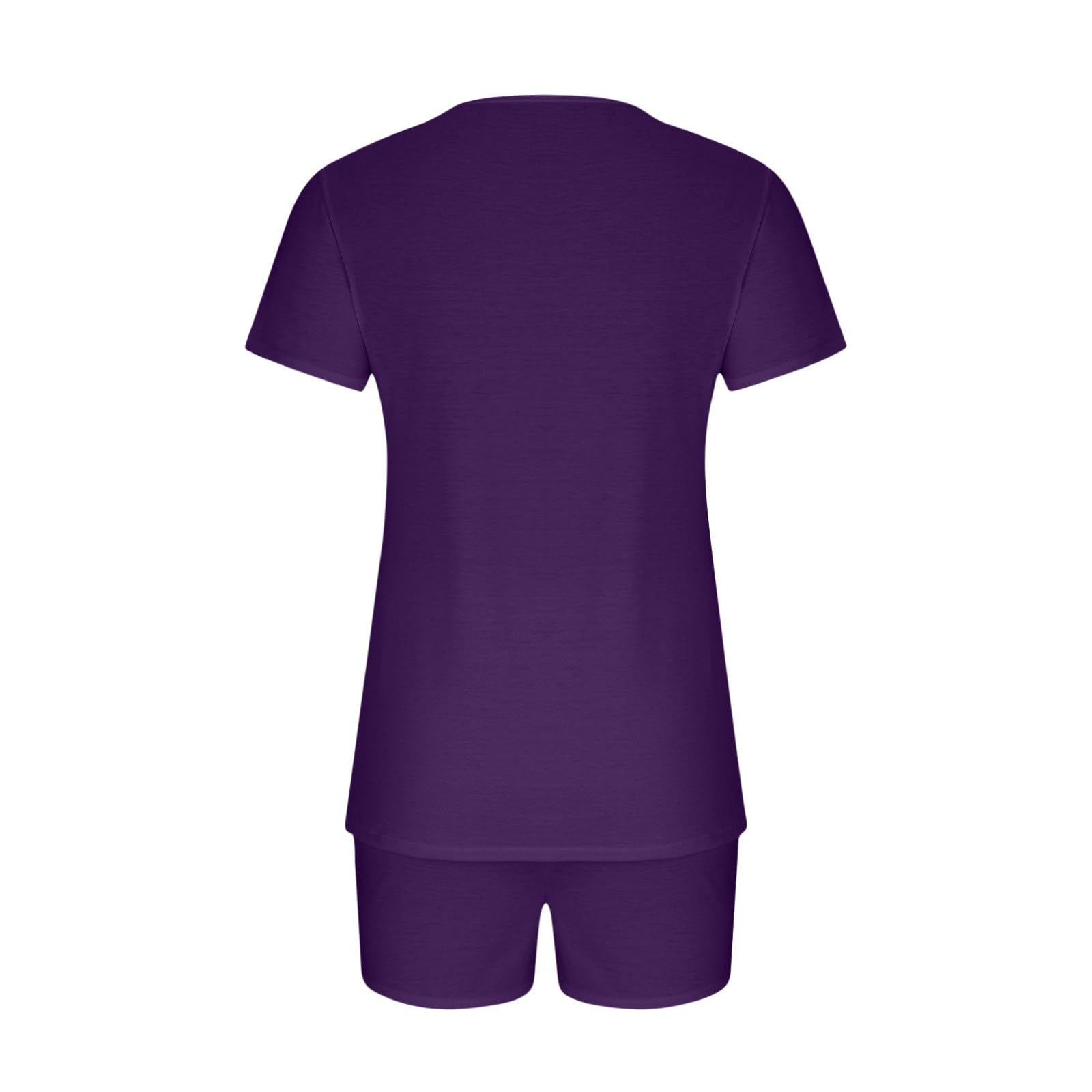 **Women's Soft Lounge Sets - Comfy Summer Pajama Sets & Sleepwear 2024 | Breathable Loungewear Tops & Shorts for Relaxing at Home, Travel & Sleep**